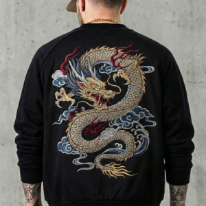 Embroidered Panda Hoodie